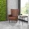 Flash Furniture Dark Brown Faux Leather Wingback Accent Chair QY-B235-DBR-GG - alternate 6